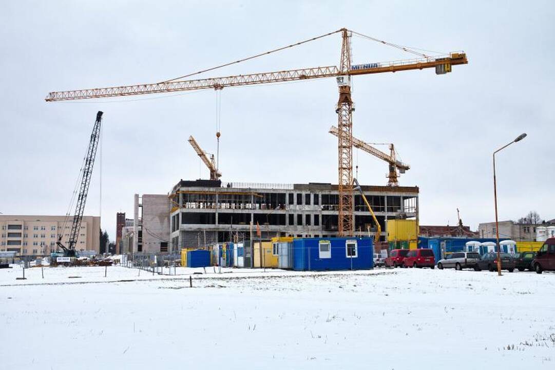 Naujas Kauno klinikų Skubios pagalbos korpusas duris atvers kitąmet 