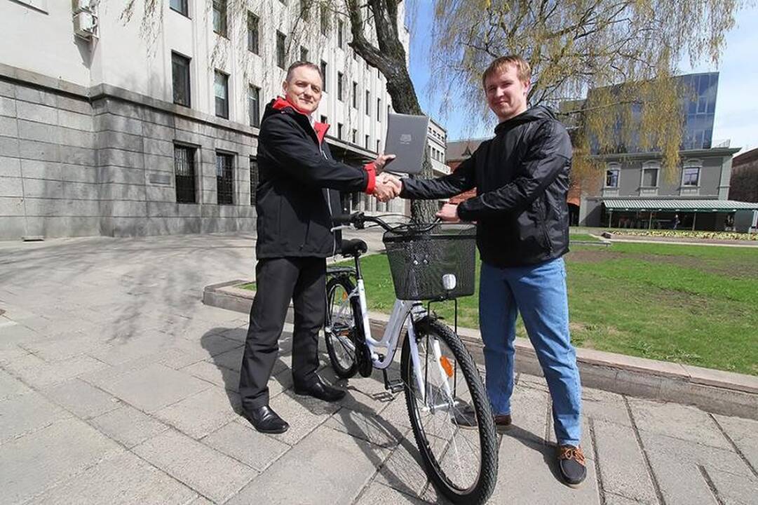 Festivalyje „Riga Tourfilm 2013“ Kaunas apdovanotas dviračiu
