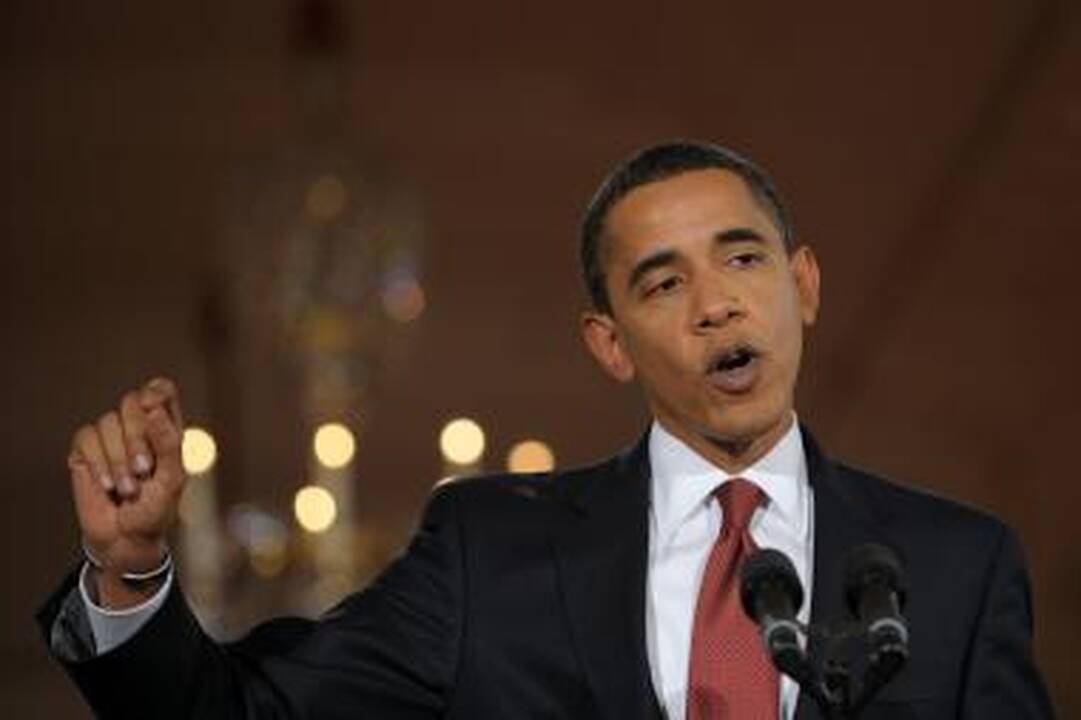 B.Obama prakalbo apie teroristų medžioklę