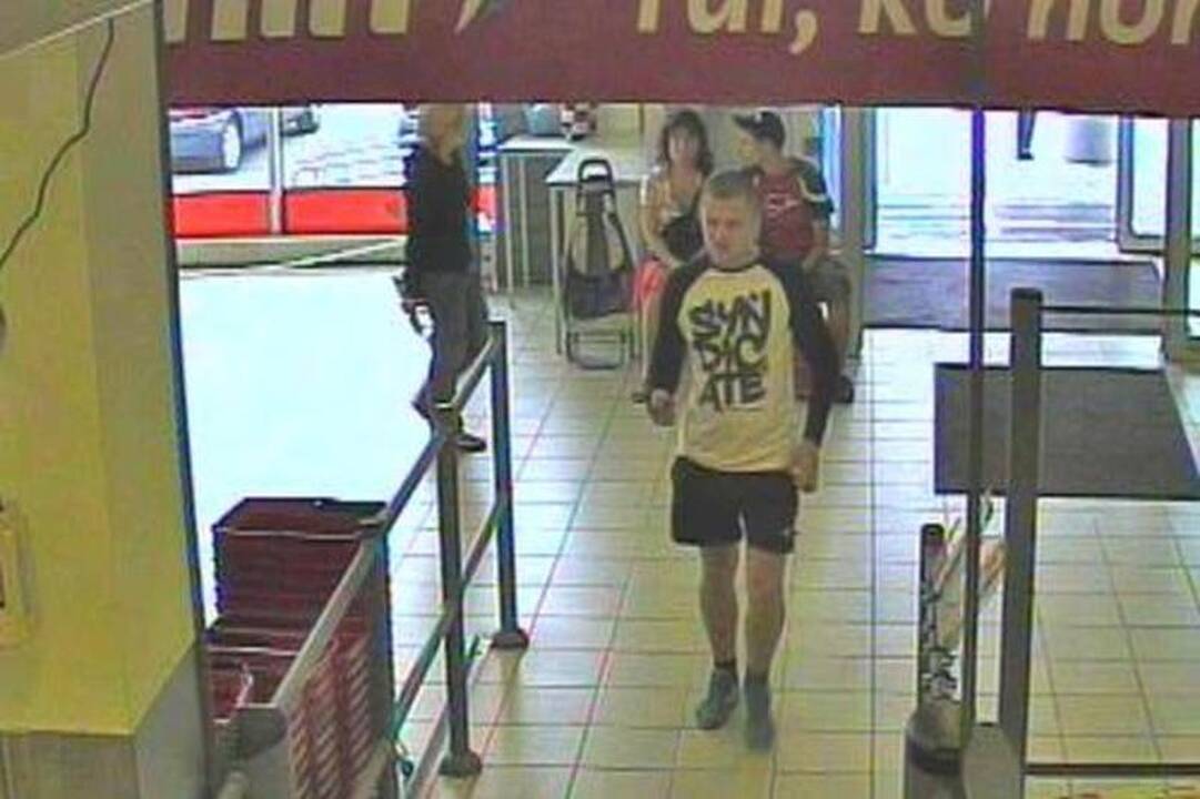Klaipėdos policija prašo atpažinti įtariamąjį vagyste