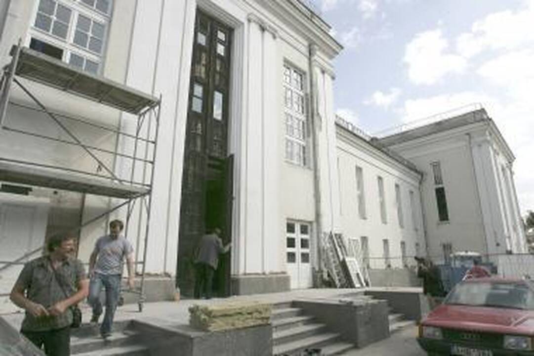 Kauno muzikiniame teatre baigiami remonto darbai
