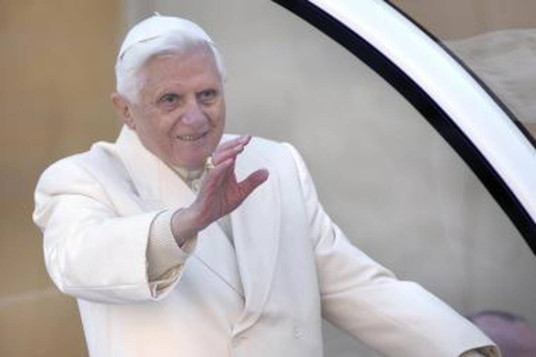 Popiežius Benediktas XVI vieši Venecijoje