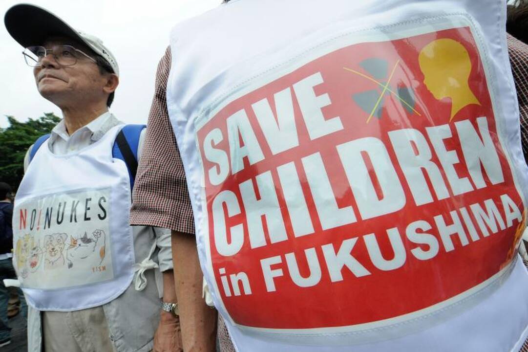 Japonijoje protestuojama prieš atominę energetiką