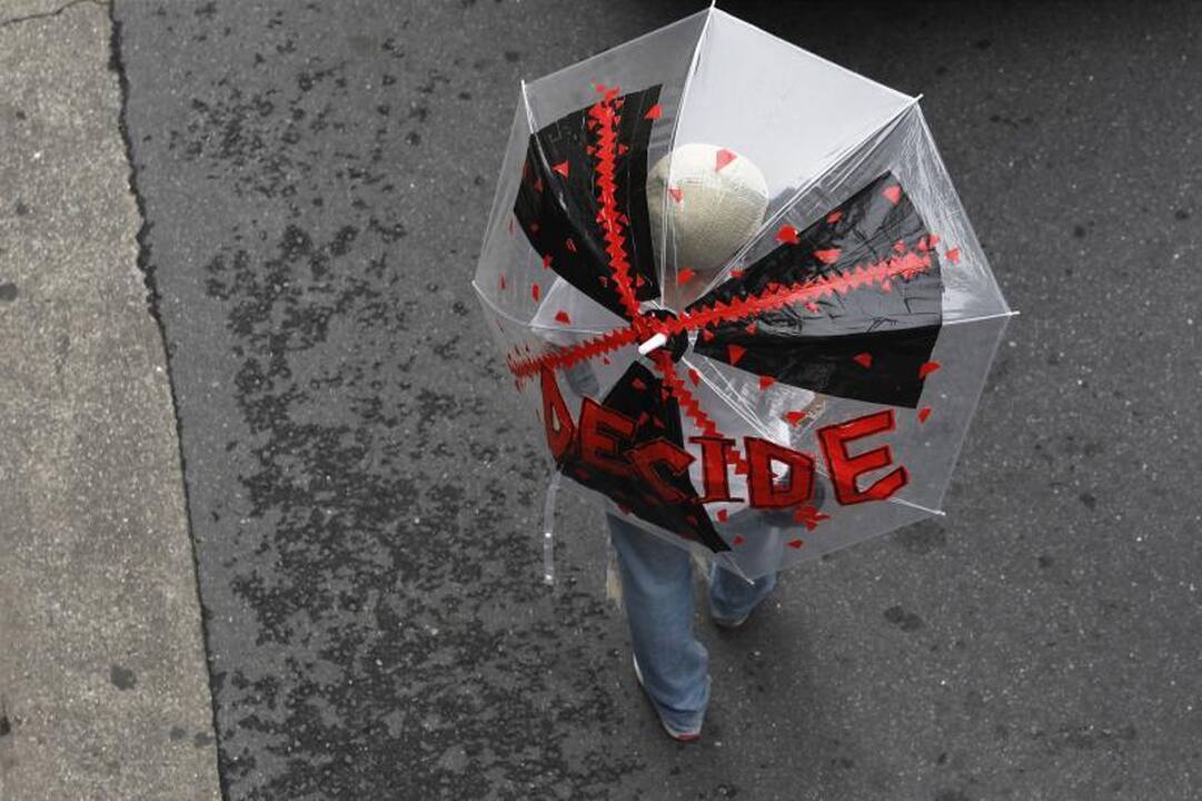 Japonijoje protestuojama prieš atominę energetiką