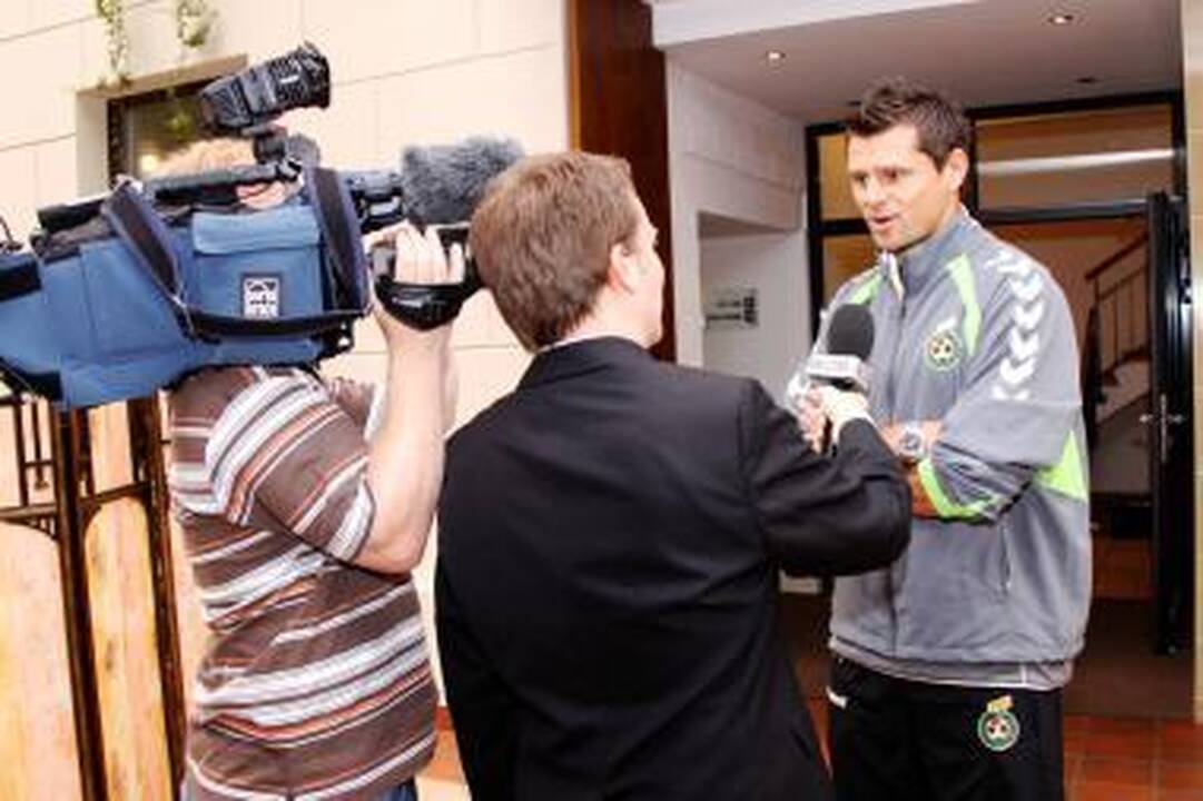 Pergalės trokšta ir Lietuvos, ir Škotijos futbolininkai