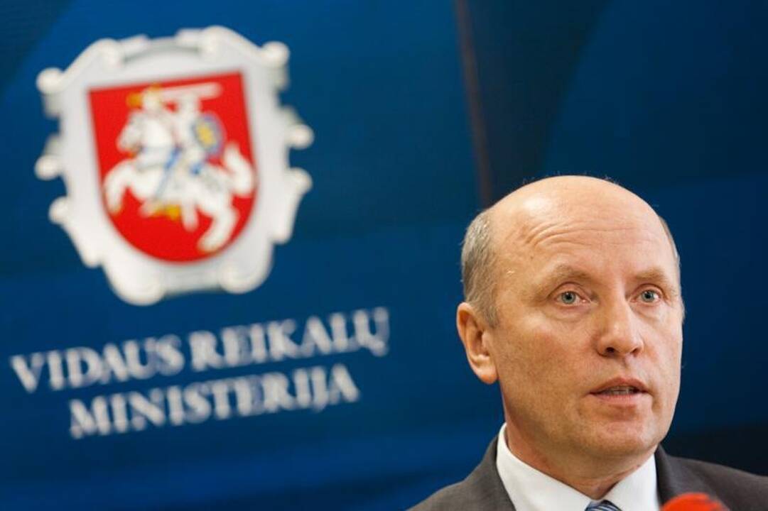 R.Palaitis: iki 2014 metų policijos sistemoje liks vienas juridinis asmuo 