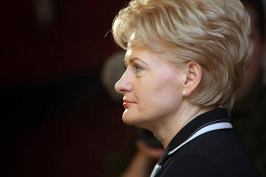 D.Grybauskaitė Briuselyje apdovanos EK pirmininką
