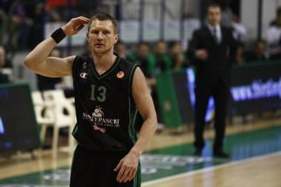 R.Kaukėno ir K.Lavrinovičiaus klubas - Eurolygos ketvirtfinalyje