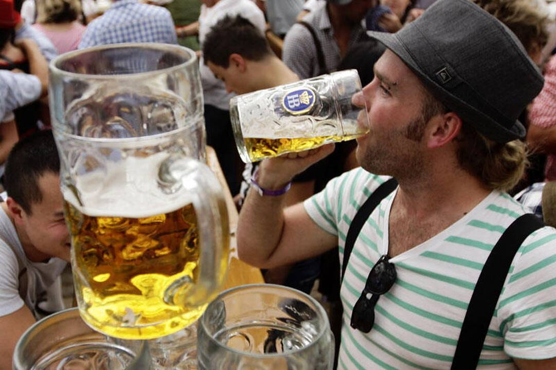 Festivalyje „Oktoberfest“ šiemet išgerta 7,5 mln. litrų alaus