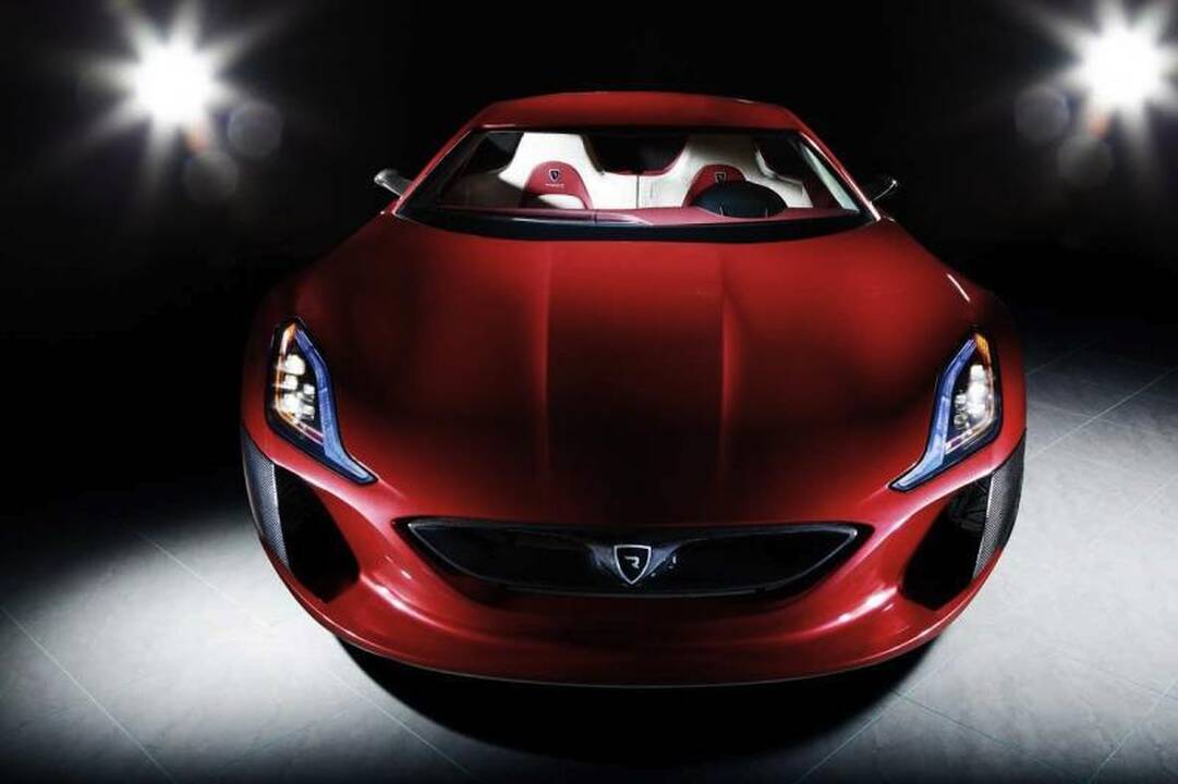 Frankfurtas: kroatai parodė savo superautomobilį-perlą
