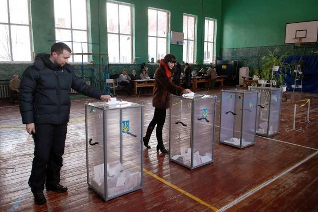 Ukrainos prezidento rinkimai: J.Tymošenko jau nebepavys V.Janukovyčiaus (papildyta)