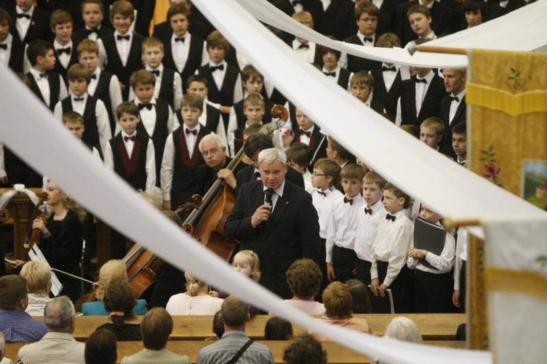 Lietuvos berniukų balsai skambėjo Klaipėdos bažnyčioje