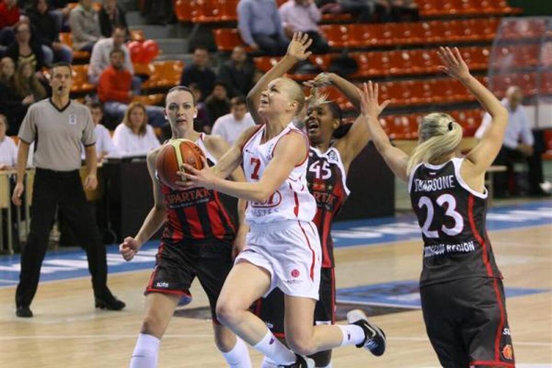 „Viči-Aisčių“ krepšininkės įveikė Eurolygos čempiones