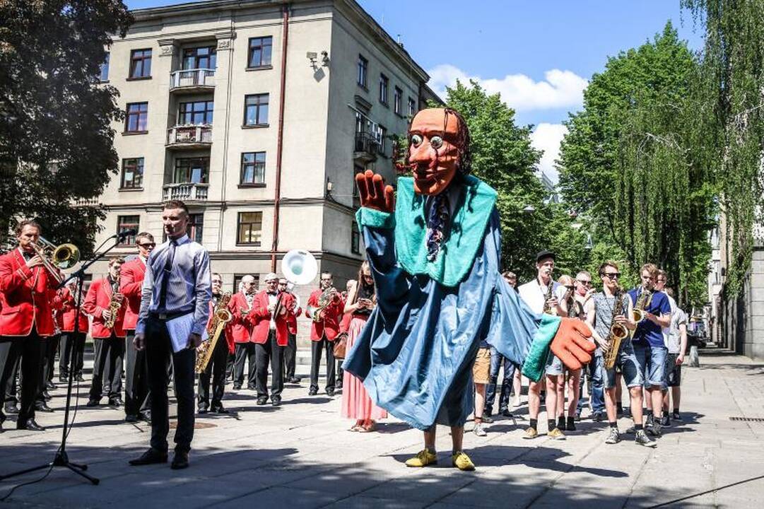 Kauno šventę pradėjo pučiamųjų festivalis