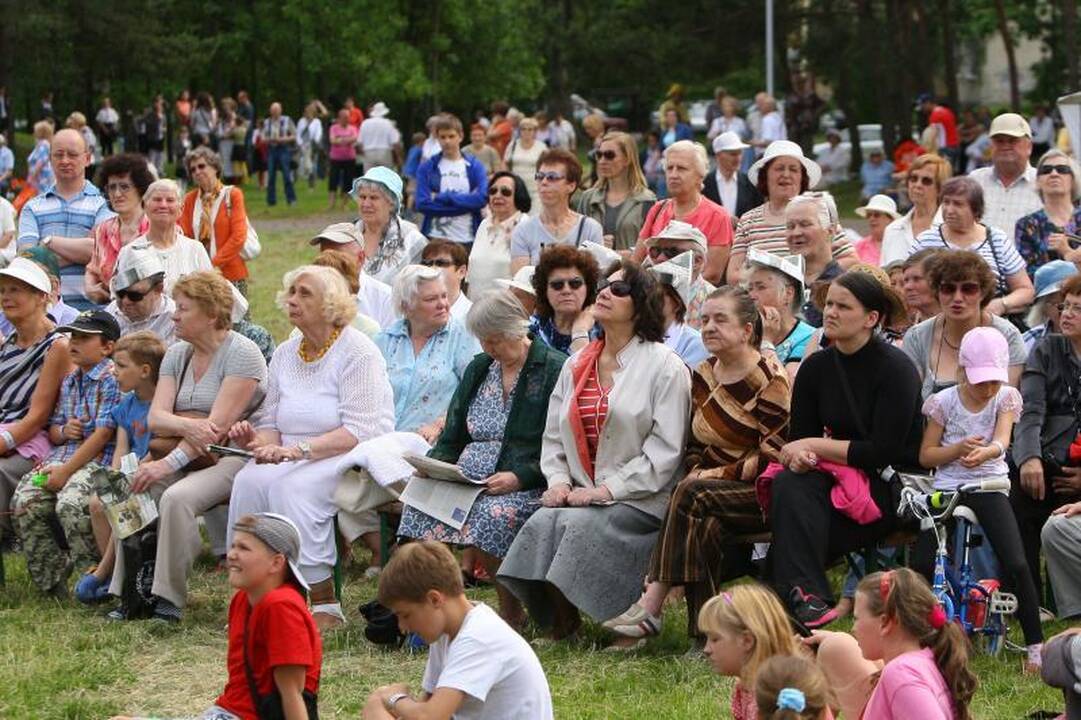 Draugystės parkas vėl atgijo nuo V.Čepinskio smuiko