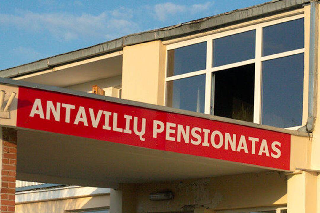Per gaisrą Antavilių pensionate žuvo žmogus