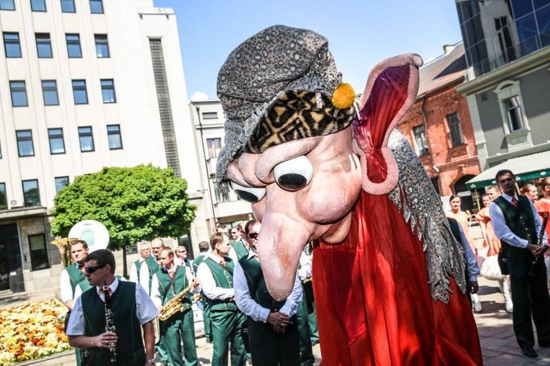 Kauno šventę pradėjo pučiamųjų festivalis