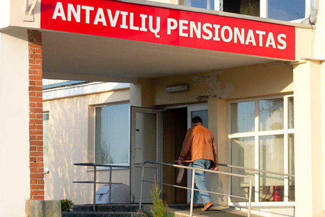 Per gaisrą Antavilių pensionate žuvo žmogus