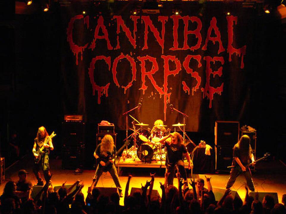 „Cannibal Corpse“ pasirodymas Vilniuje – be cenzūros ir galimybės jį įamžinti 