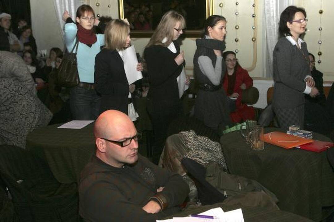 "Chorų karų" atrankoje kauniečiai dalyvavo vangiai