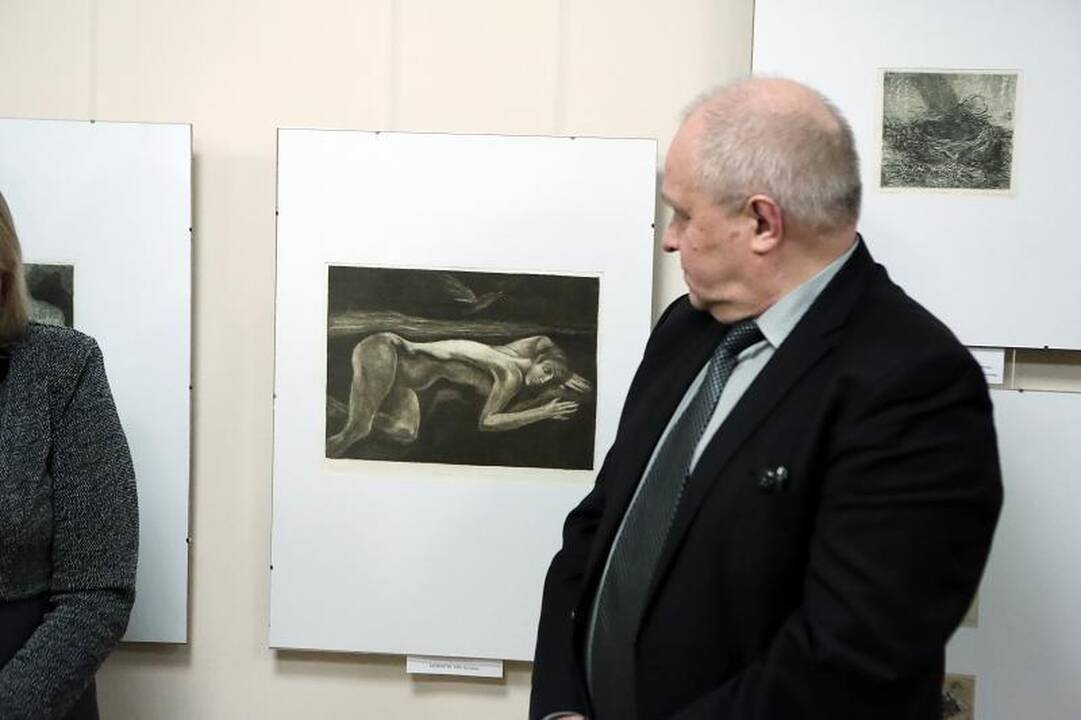 Parodoje – grafikės L.Gedvilaitės-Sakalauskienės atidėtas laikas