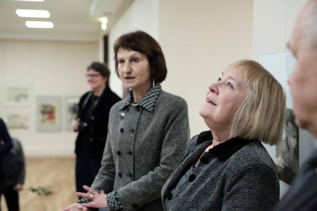 Parodoje – grafikės L.Gedvilaitės-Sakalauskienės atidėtas laikas