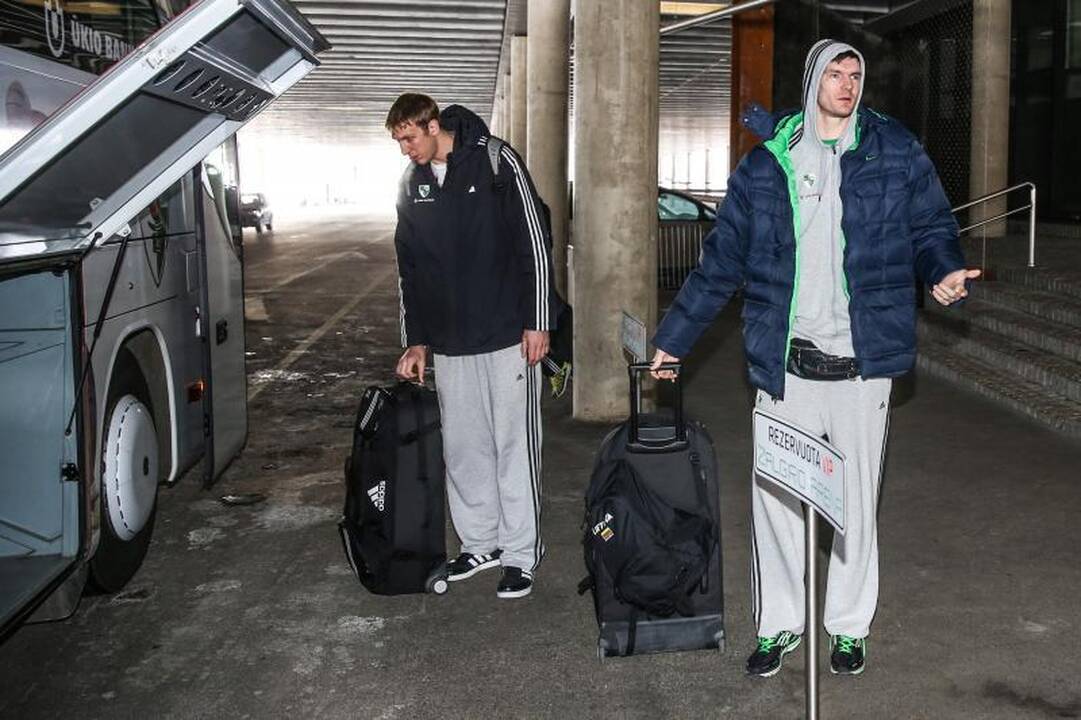Į Maskvą išvykęs „Žalgiris“: tegul CSKA rengiasi bekompromisiam mūšiui