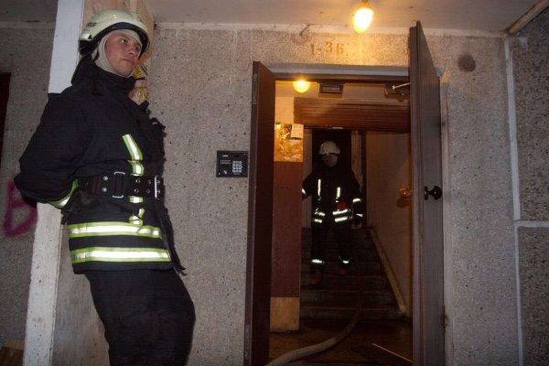 Vilniuje daugiabutyje kilusiame gaisre žuvo du žmonės (papildyta)