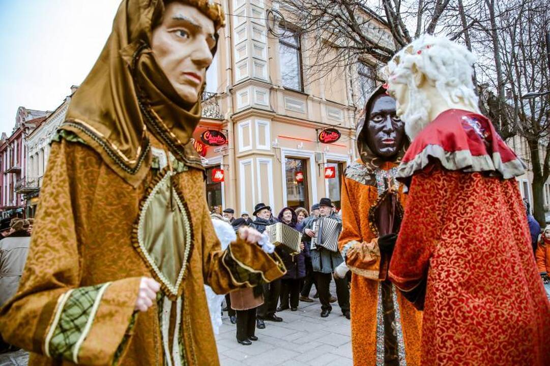 Šventines linksmybes užbaigė Trys Karaliai 