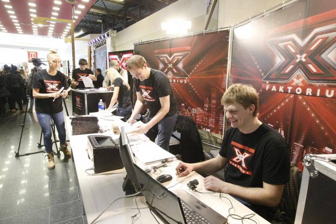 Klaipėdiečiai veržėsi į TV projektą „X faktorius“