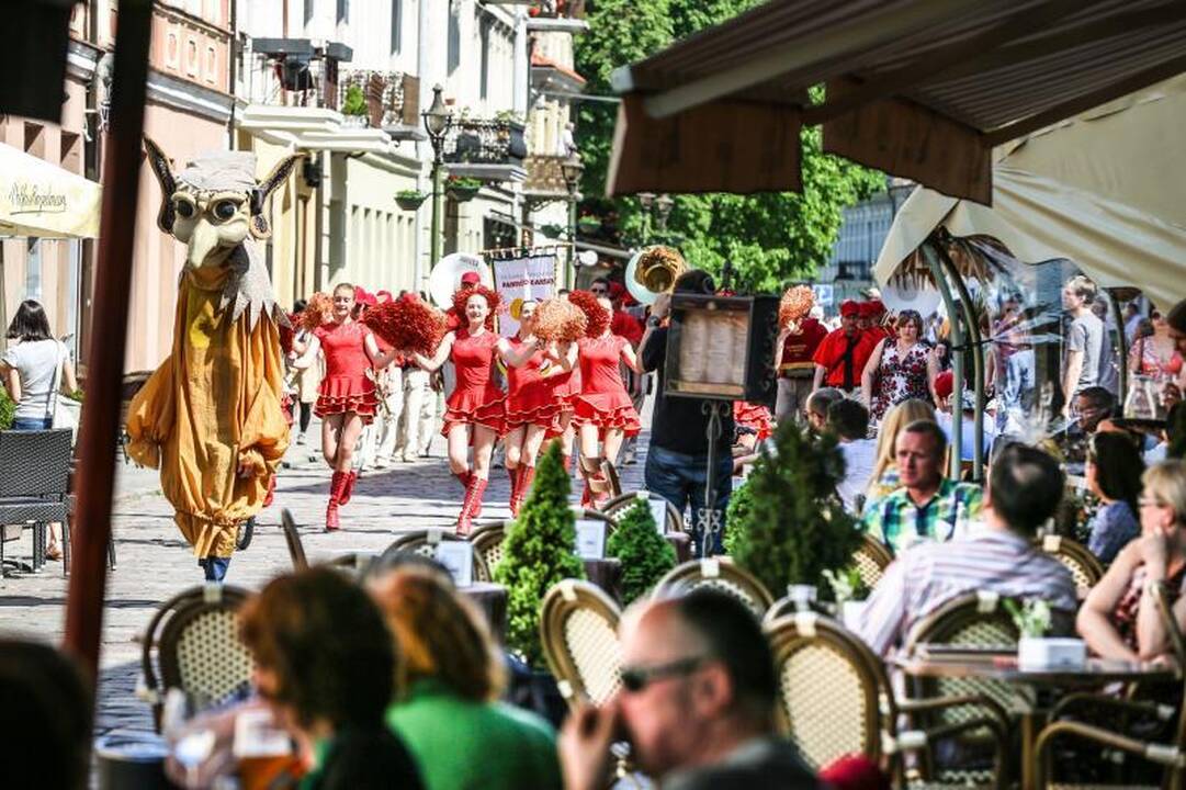 Kauno šventę pradėjo pučiamųjų festivalis