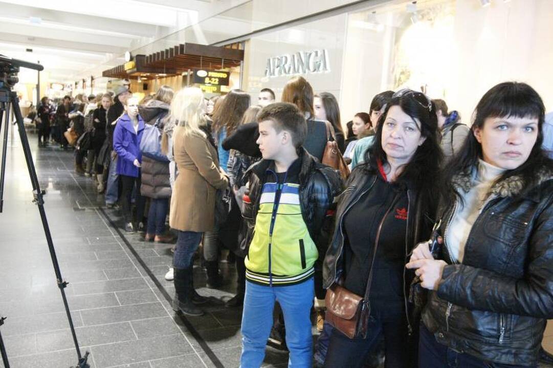 Klaipėdiečiai veržėsi į TV projektą „X faktorius“