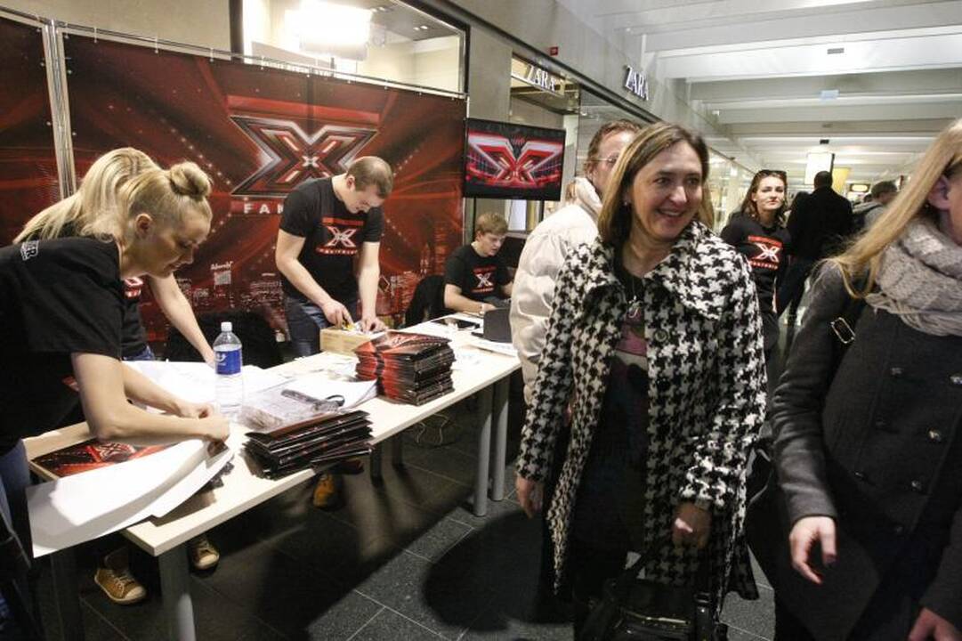 Klaipėdiečiai veržėsi į TV projektą „X faktorius“