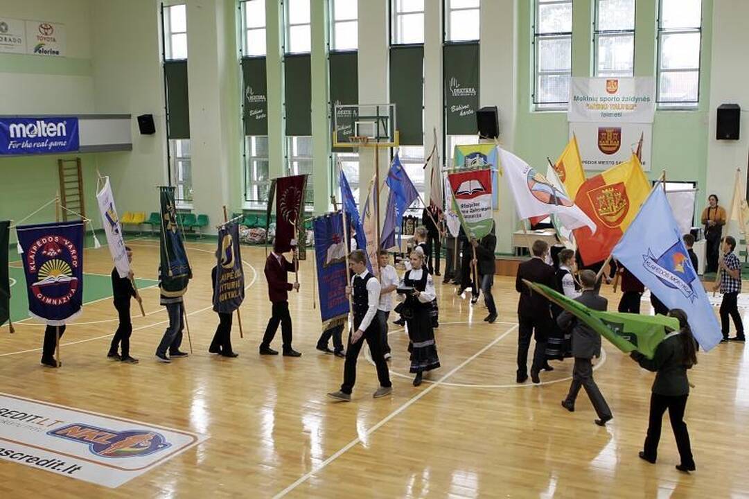 Klaipėdoje pagerbtos sportiškiausios mokyklos