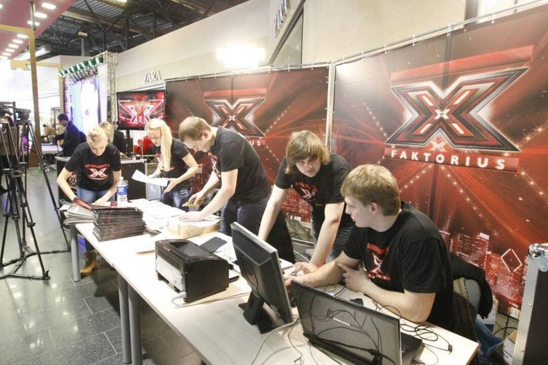 Klaipėdiečiai veržėsi į TV projektą „X faktorius“