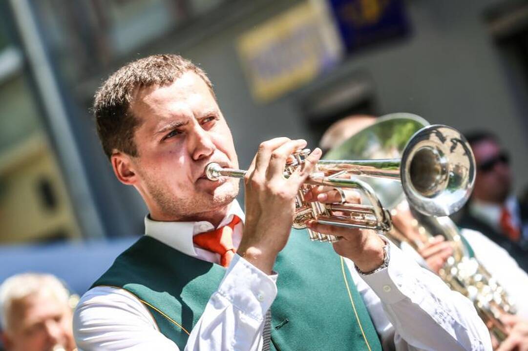 Kauno šventę pradėjo pučiamųjų festivalis