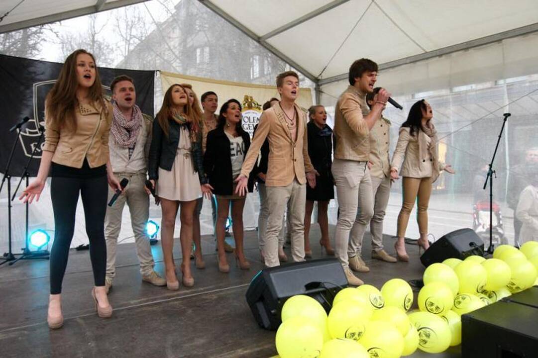 Laisvės alėjoje paskelbta vasaros pradžia