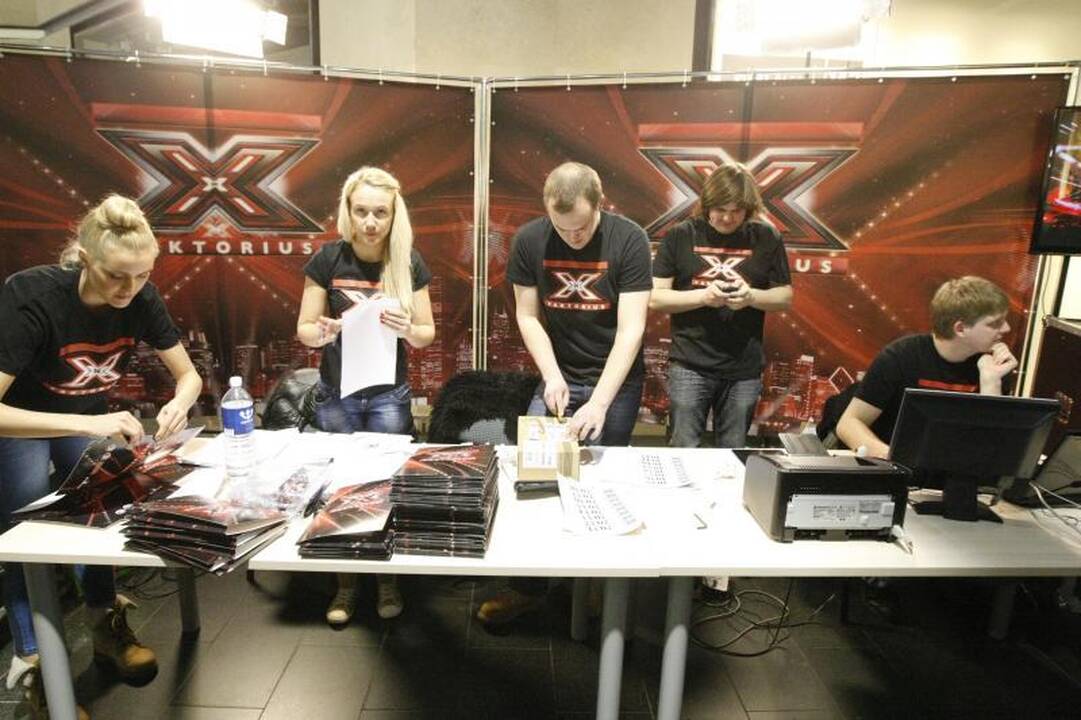 Klaipėdiečiai veržėsi į TV projektą „X faktorius“
