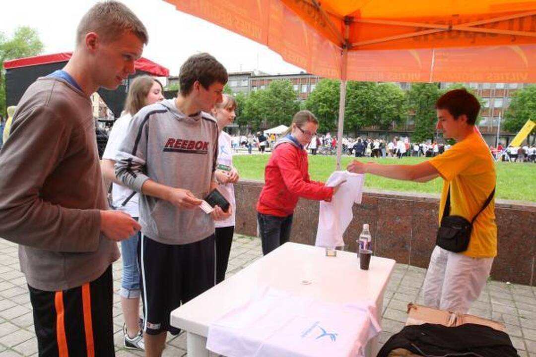 „Vilties bėgime“ – per 5 tūkst. dalyvių