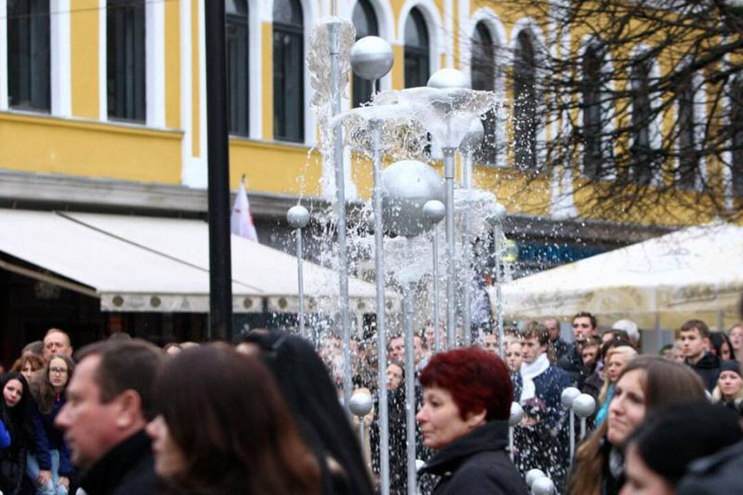 Laisvės alėjoje paskelbta vasaros pradžia