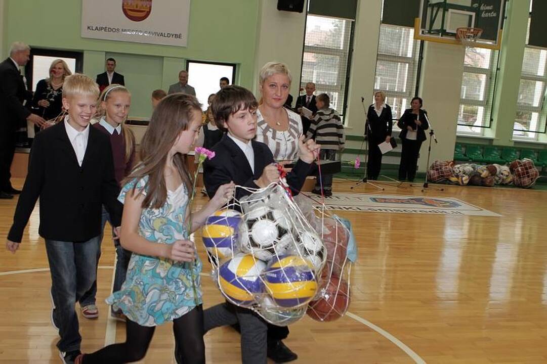 Klaipėdoje pagerbtos sportiškiausios mokyklos