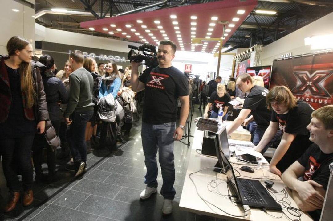 Klaipėdiečiai veržėsi į TV projektą „X faktorius“