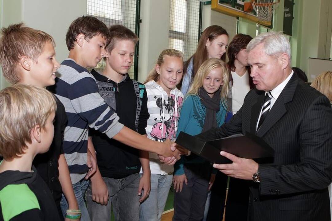 Klaipėdoje pagerbtos sportiškiausios mokyklos