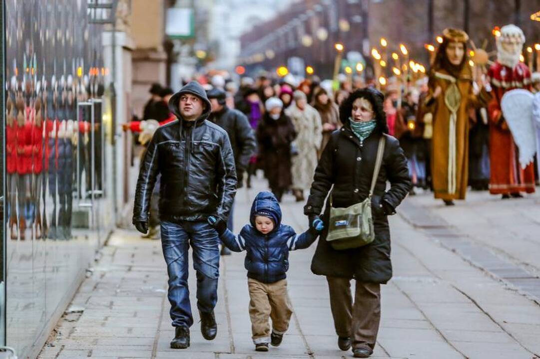 Šventines linksmybes užbaigė Trys Karaliai 