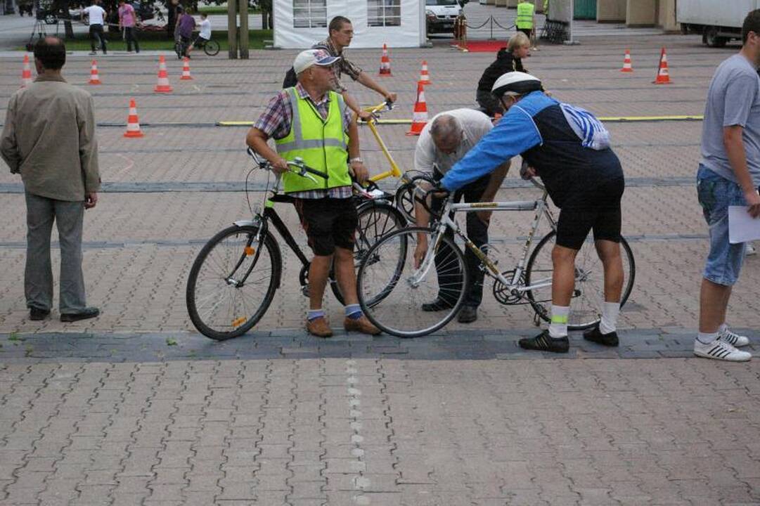 Sostinės gatves užvaldo dviratininkai