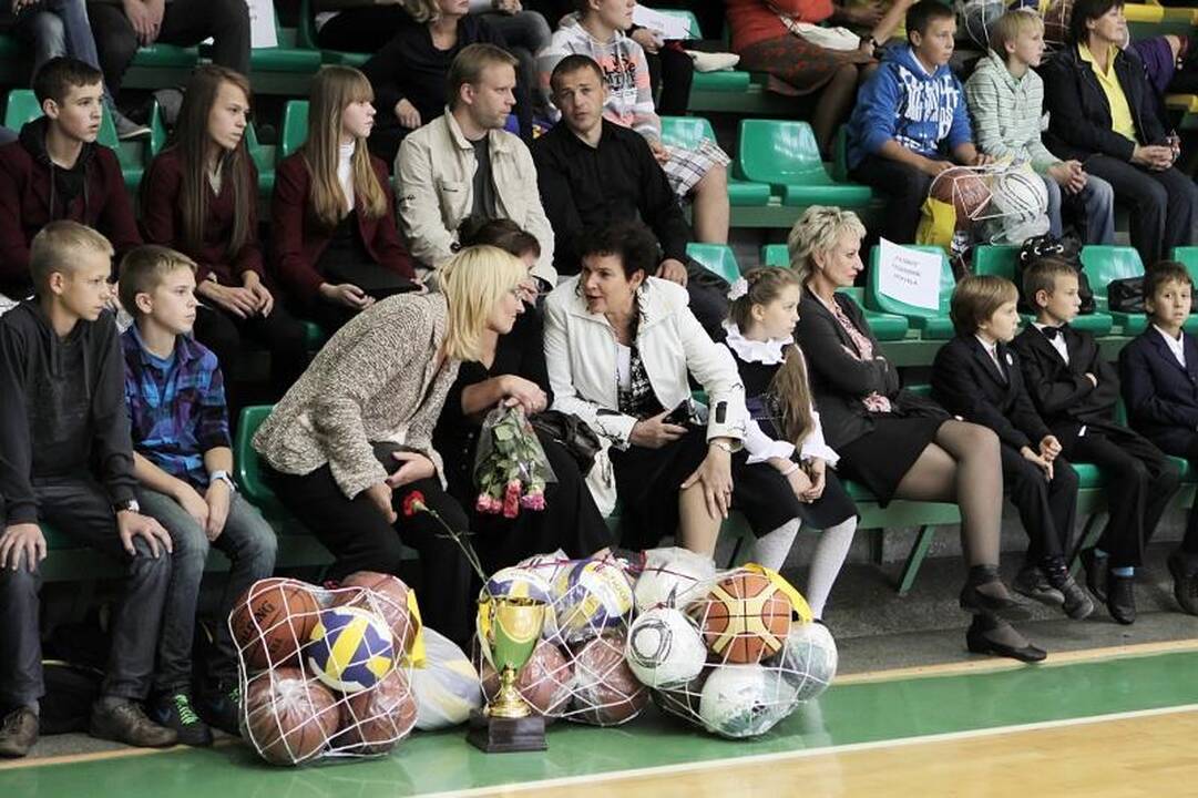 Klaipėdoje pagerbtos sportiškiausios mokyklos