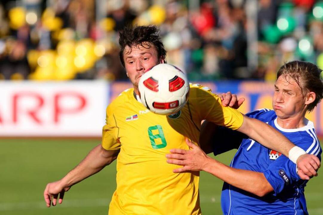 Antrąsyk veidu į purvą: Lietuva - Lichtenšteinas 0:0