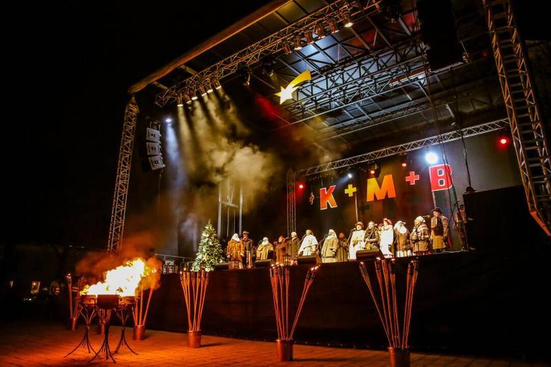 Šventines linksmybes užbaigė Trys Karaliai 