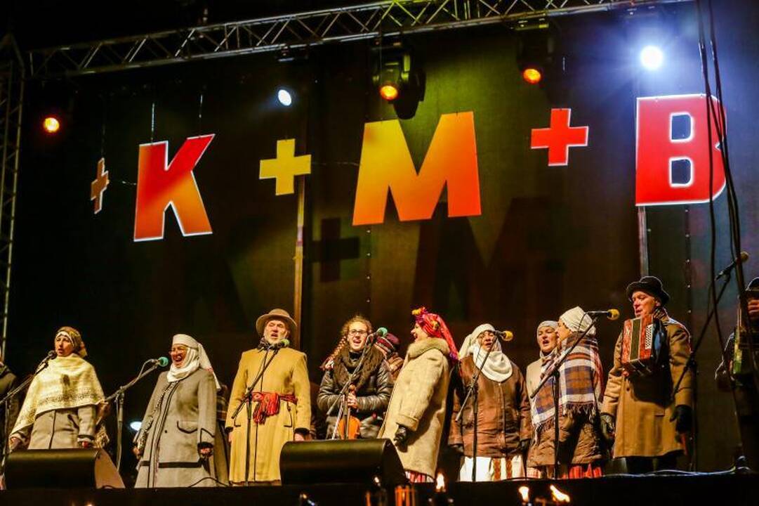Šventines linksmybes užbaigė Trys Karaliai 