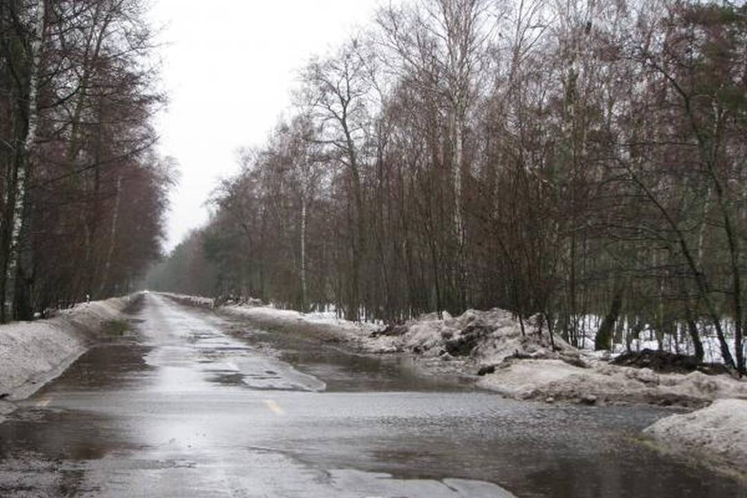 Ledai grasina užkimšti Atmatos žiotis